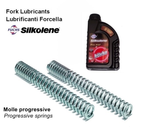Kit molle forcella olio 1lt - +,